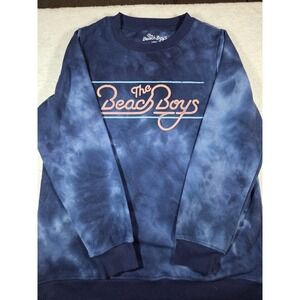 The Beach Boys Sweatshirt Large Tie Dye Coastal Surf Graphic Crewneck